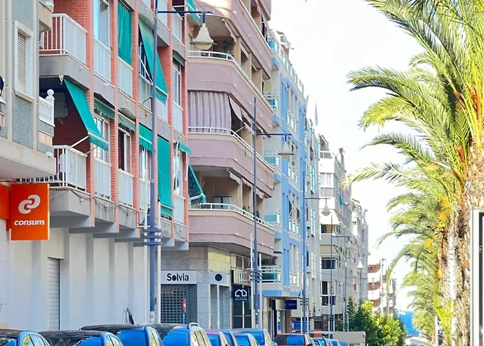 Apartment Comfortable Cosy 350 M Playa Del Cura, With Official Touristic License